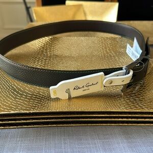Robert Graham Genuine Leather Reversible belt.multi-color